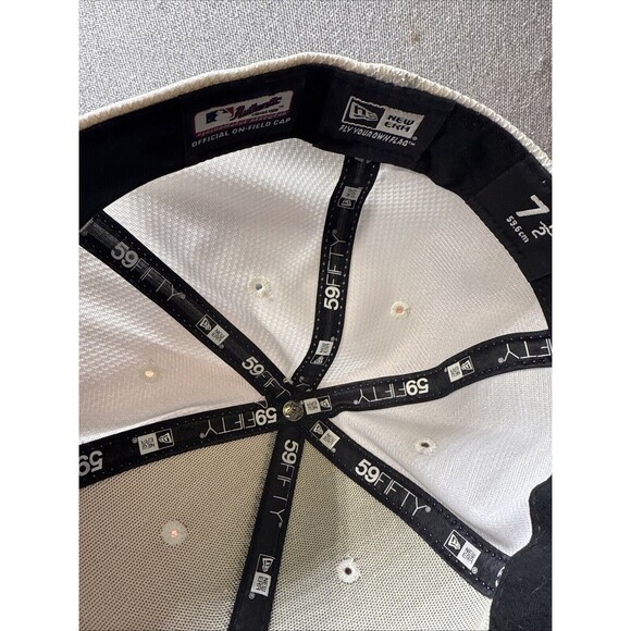 7 1/2 Cincinnati Reds Red White Blue New Era 59Fifty HAT Stars and Stripes July - Picture 7 of 7